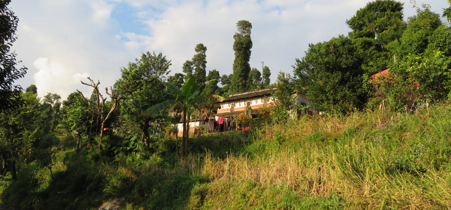 Nested in the beautiful Kaskikot Hills ...